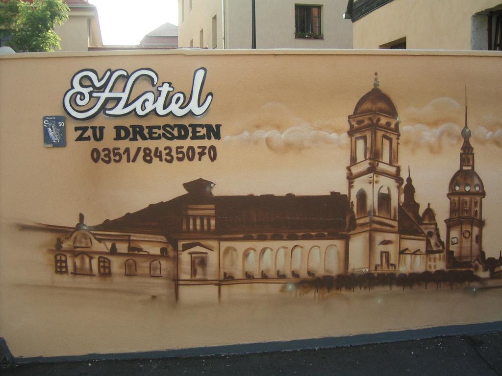 Hotel Pension Zu Dresden Altpieschen Экстерьер фото
